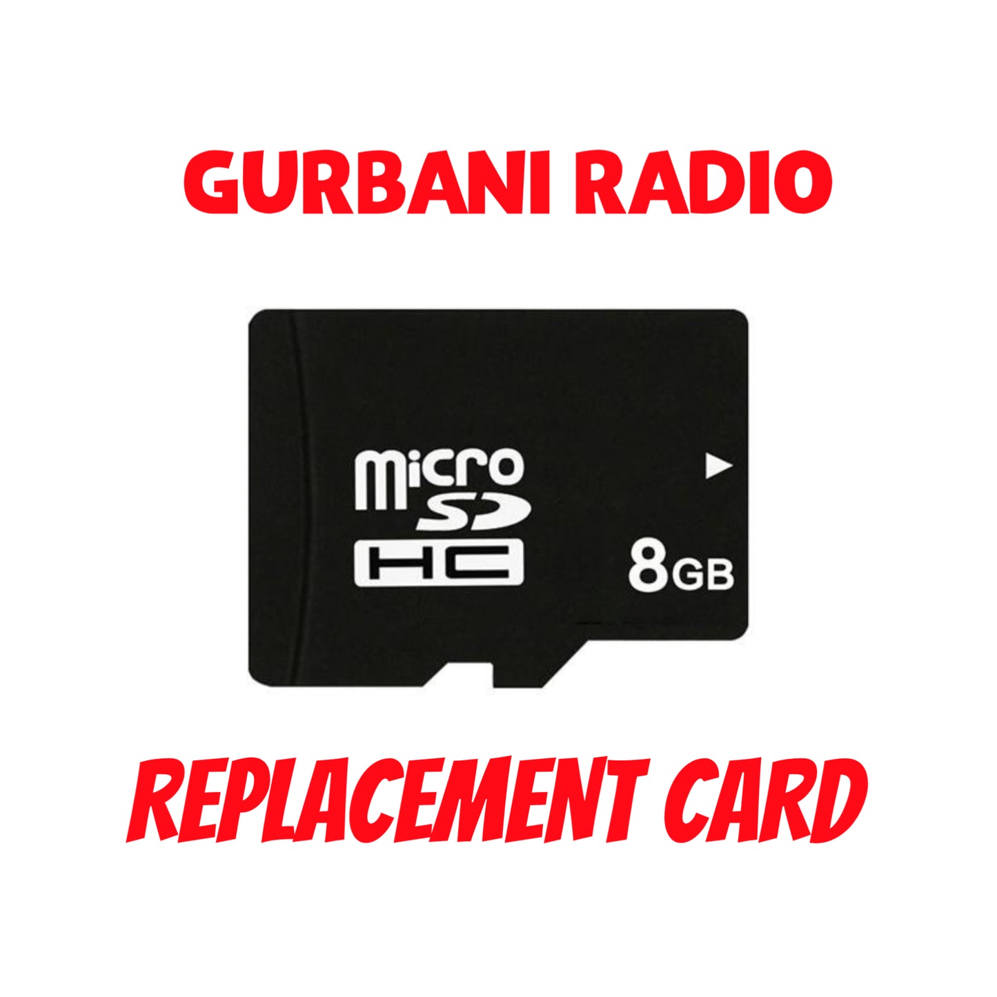 Gurbani Radio Player Memory Card Replacement 8GB
